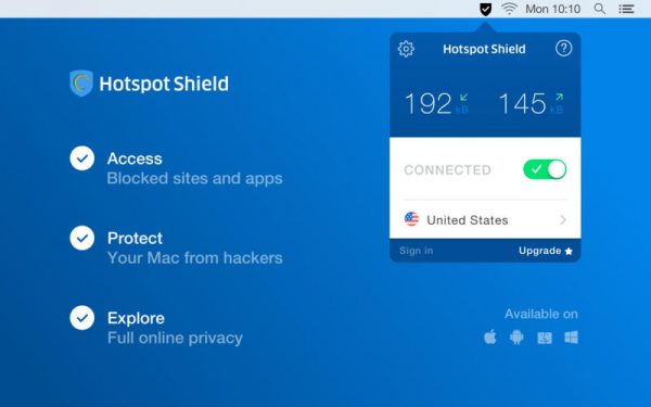 latest version of hotspot shield for mac